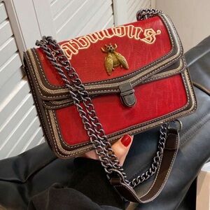 "Fabulous" Leather Crossbody Bag